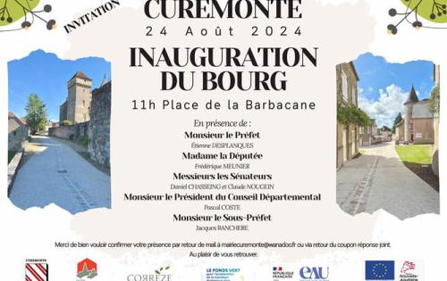 invitation inauguration du bourg